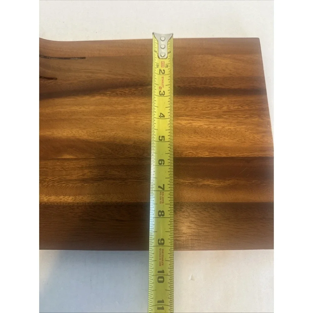 Nest And Nook Charcuterie Board Acacia Wood - Color Walnut